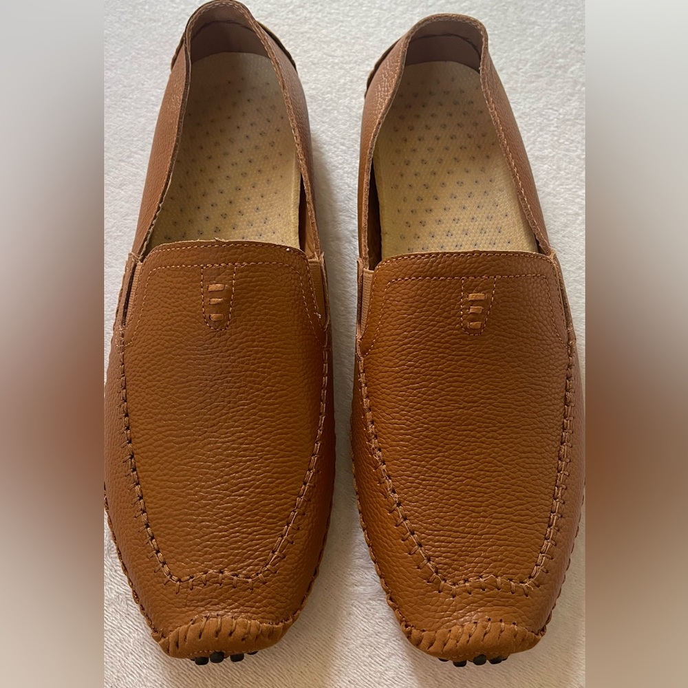 NEW Men’s Brown Loafer Shoes, Size 13